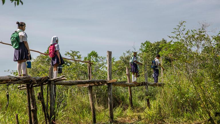 Die gefährlichsten Schulwege der Welt: Kolumbien