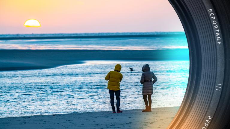 Winter in Borkum