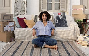 Auf der Couch in Tunis