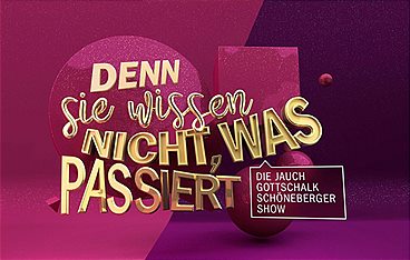 Denn sie wissen nicht, was passiert - Die Jauch-Gottschalk-Schöneberger-Show