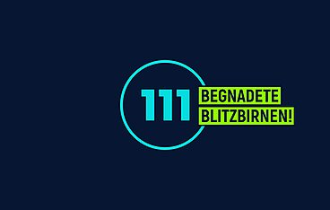 111 begnadete Blitzbirnen!